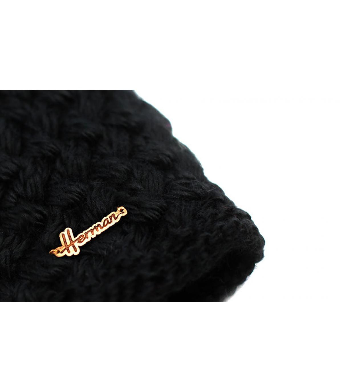 Iloha Gloves black Herman Headwear Iloha Gloves black Herman Headwear